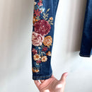 Floral Embroidered Skinny Jeans-5