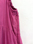 Ruffle Trim Midi Dress-7