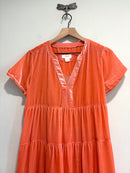 Velvet Tiered Dress-3