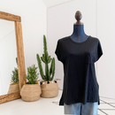 Cap Sleeve Pocket Tee-1