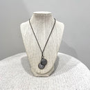 Bumble Bee Crystal Pave Necklace-2