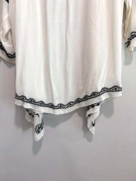 Embroidered Cardigan