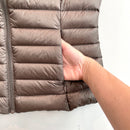 Sleeveless Zip Front Puff Vest-6