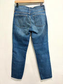 Buttonfly Cut Off Jeans-5