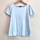 Ruffle Short Sleeve Lightweight Top-2