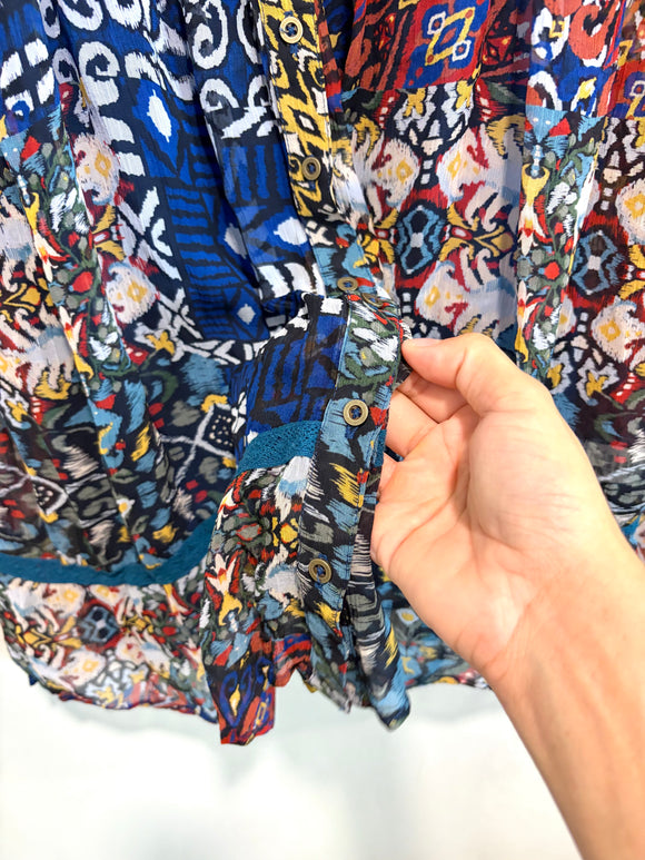 Mixed Print Dress