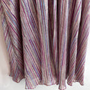 Metallic Striped Midi Dress-14