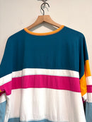 Striped Oversized Tee-11