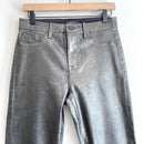 Foil Coated Skinny Jeans-2