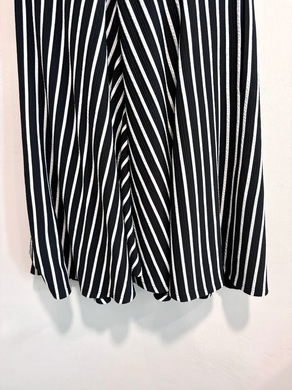 Striped Tie Front Dress