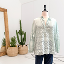 Eyelet Oversized Top-1