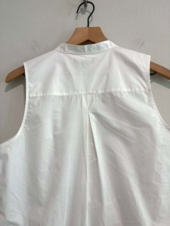1/4 Button Poplin Top