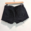 Distressed Jean Shorts-5