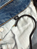 High Rise Slim Kick Jeans-9