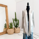 Satin Layered Cardigan-1