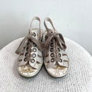 Lace Front Platform Open Toe Sandals-2