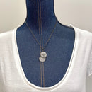Bumble Bee Crystal Pave Necklace-7