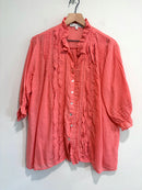 Ruffle Pleated Top-2