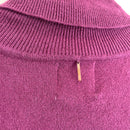Puff Shoulder Turtleneck Sweater-12