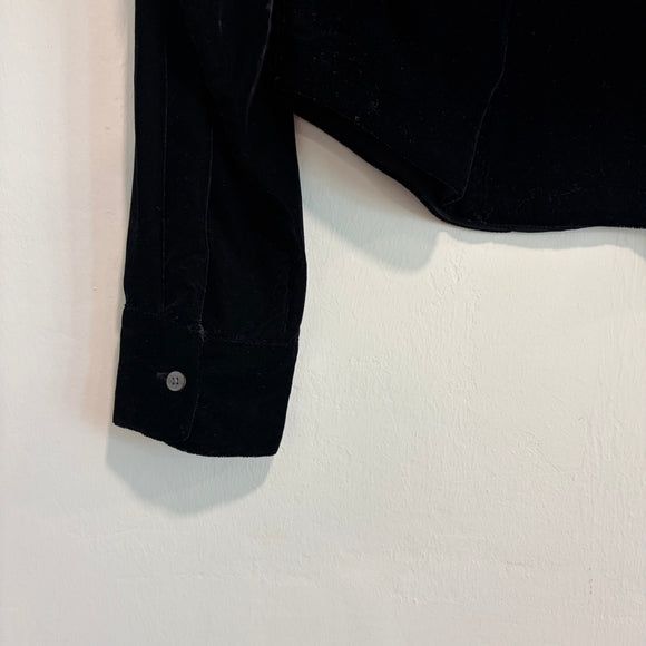 Velvet Button Down Top