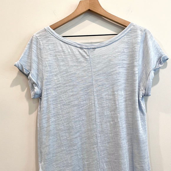 Rolled Short Sleeve Top