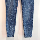 Bleach Splatter Skinny Jeans-3