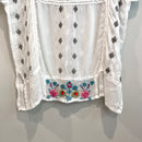 Floral Eyelet Embroidered Top-4