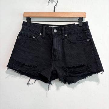 Distressed Jean Shorts