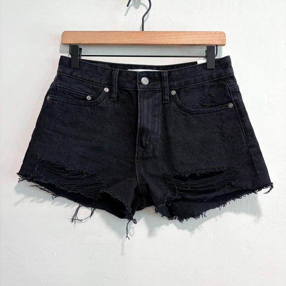 Distressed Jean Shorts