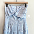 Embroidered Strapless Jumpsuit-3