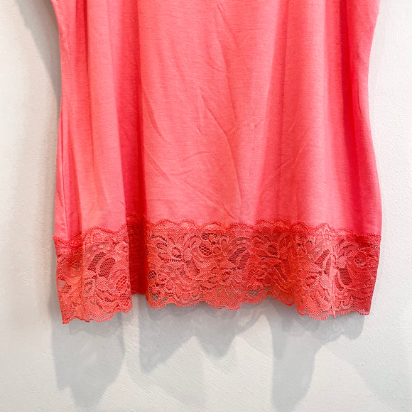 Lace Trim Tank Top