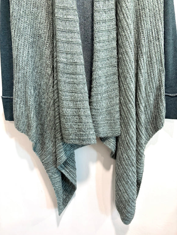 Waterfall cardigan sweater