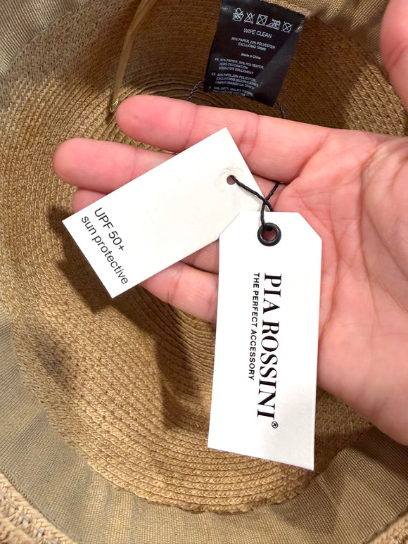 Straw Fedora Hat