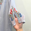 Pastel Embroidered Tunic Top-6