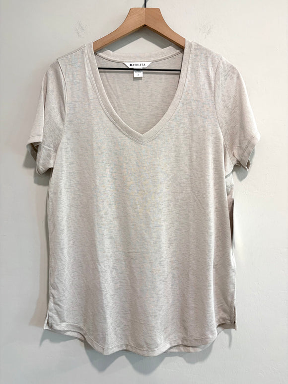 V-Neck Tencel Tee