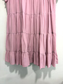 Embroidered Ruffle Shift Dress-4
