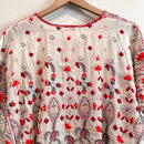 Geometric Relaxed Embroidered Top-10