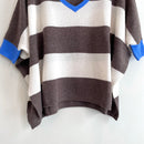 Striped Oversized Cashmere Sweater-4