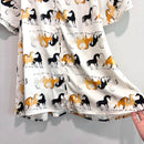 Horse Satin Top-4