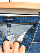 Vintage Straight Crop Jeans-4