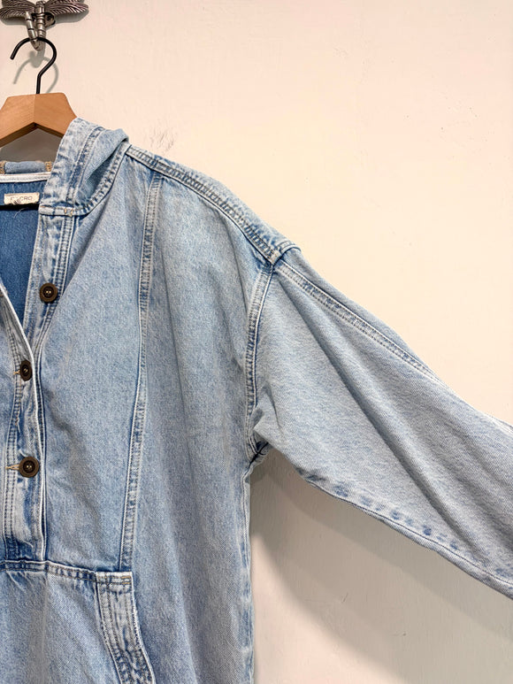 Jean Hooded Pullover