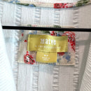 Button Front Short Sleeve Dress-7