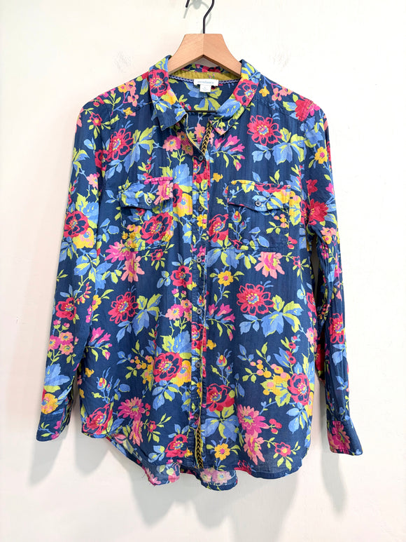 Floral Button Down Shirt