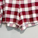 Plaid Sleep Shorts-3