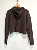 Hooded Sweater Jacket-7