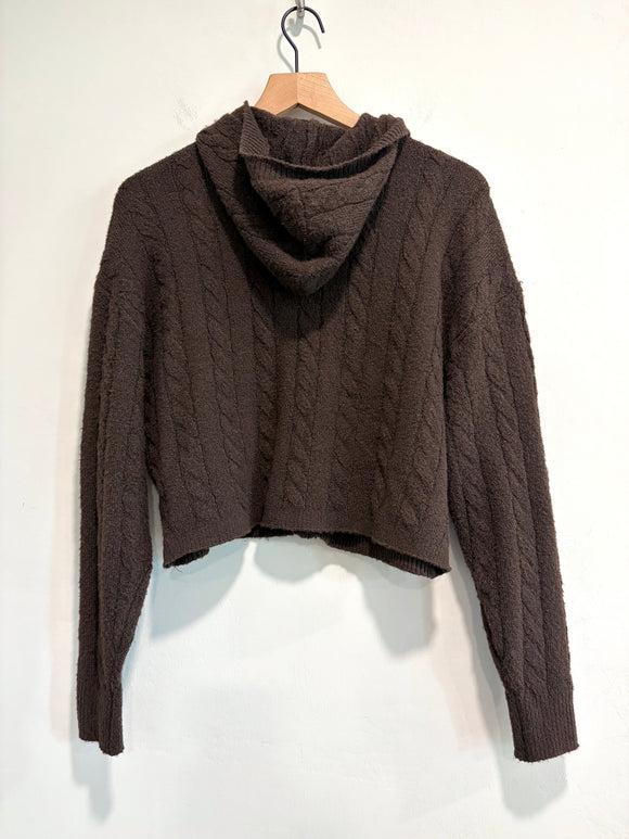 Hooded Sweater Jacket