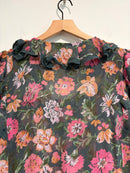 Floral Lace Ruffle Top-10