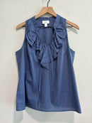 Ruffle V-Neck Top-2
