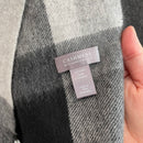 Plaid Cashmere Scarf-6