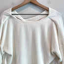 Textured Dolman Sleeve Top-3